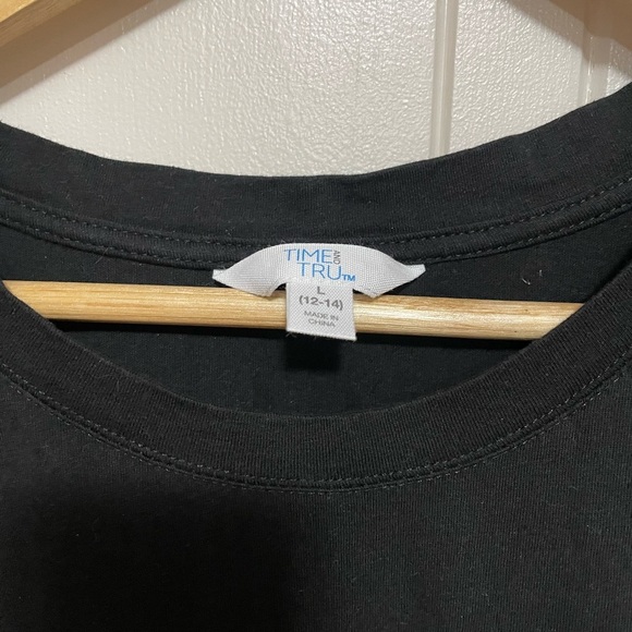 Casual Black tiered dress large - Picture 4 of 6